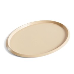 Plateau Ellipse - M - beige - HAY