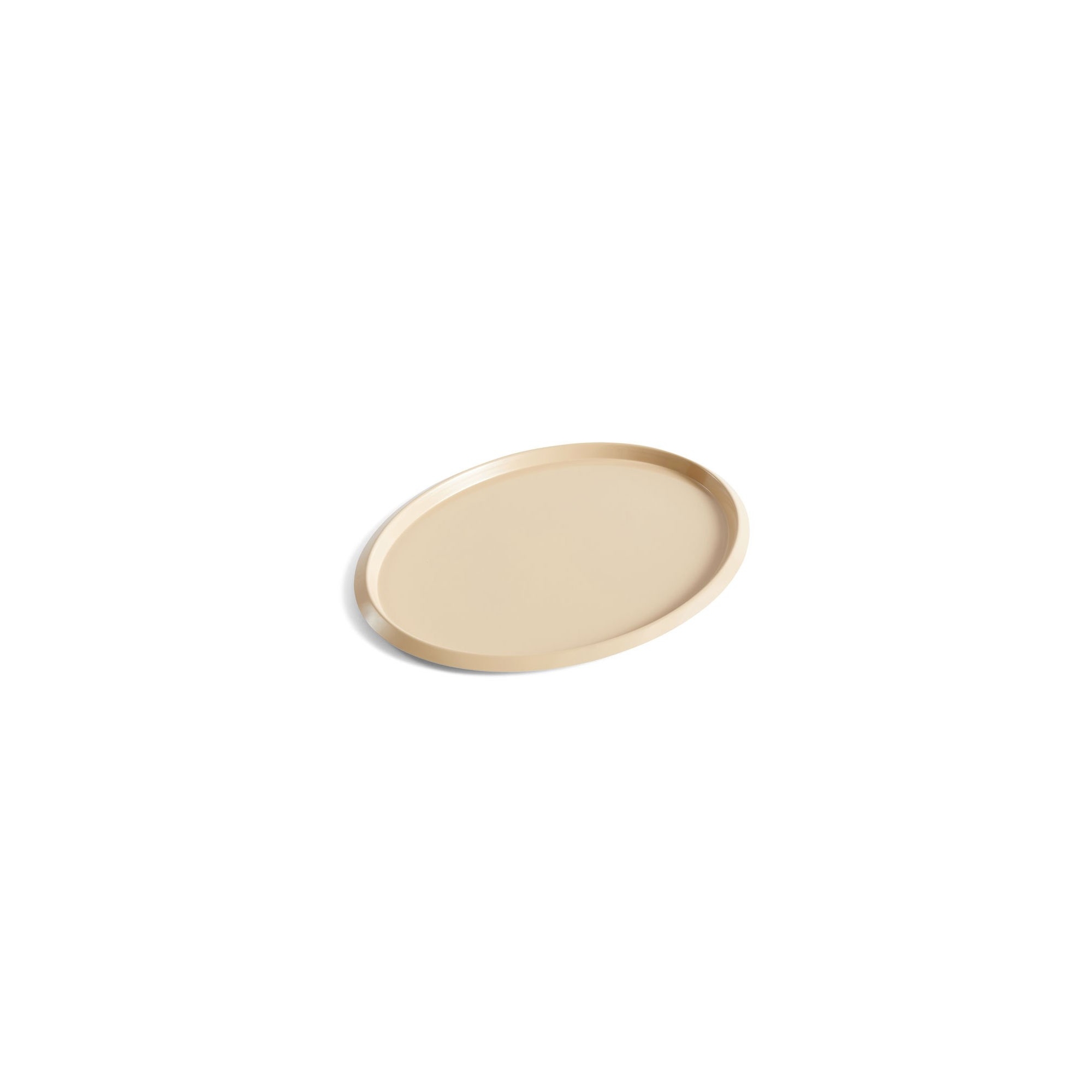 Ellipse tray - M - beige - HAY