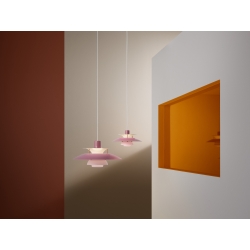 Louis Poulsen – PH5 mini pendant, hues of rose