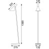 Louis Poulsen – AJ floor lamp, polished steel