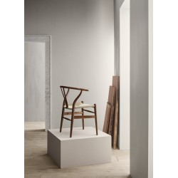 Carl Hansen & Søn – Chaise CH24, acajou huilé et corde de papier naturelle