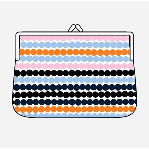 Porte-monnaie Puolikas kukkaro Mini Räsymatto 135 - Marimekko