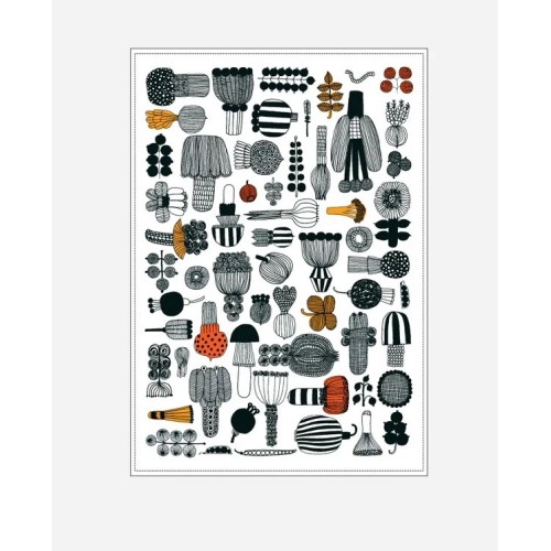 Puutarhurin parhaat 193 kitchen towel 47x70cm - Marimekko