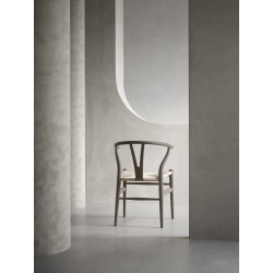 Carl Hansen & Søn – CH24 Soft Color Ilse Crawford chair, slate and natural papercord