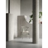 Carl Hansen & Søn – Chaise CH24 Soft Color Ilse Crawford, clay et corde de papier naturelle