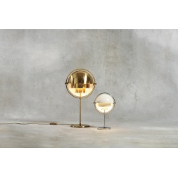 Gubi – Multi-Lite table lamp, shiny brass and brass