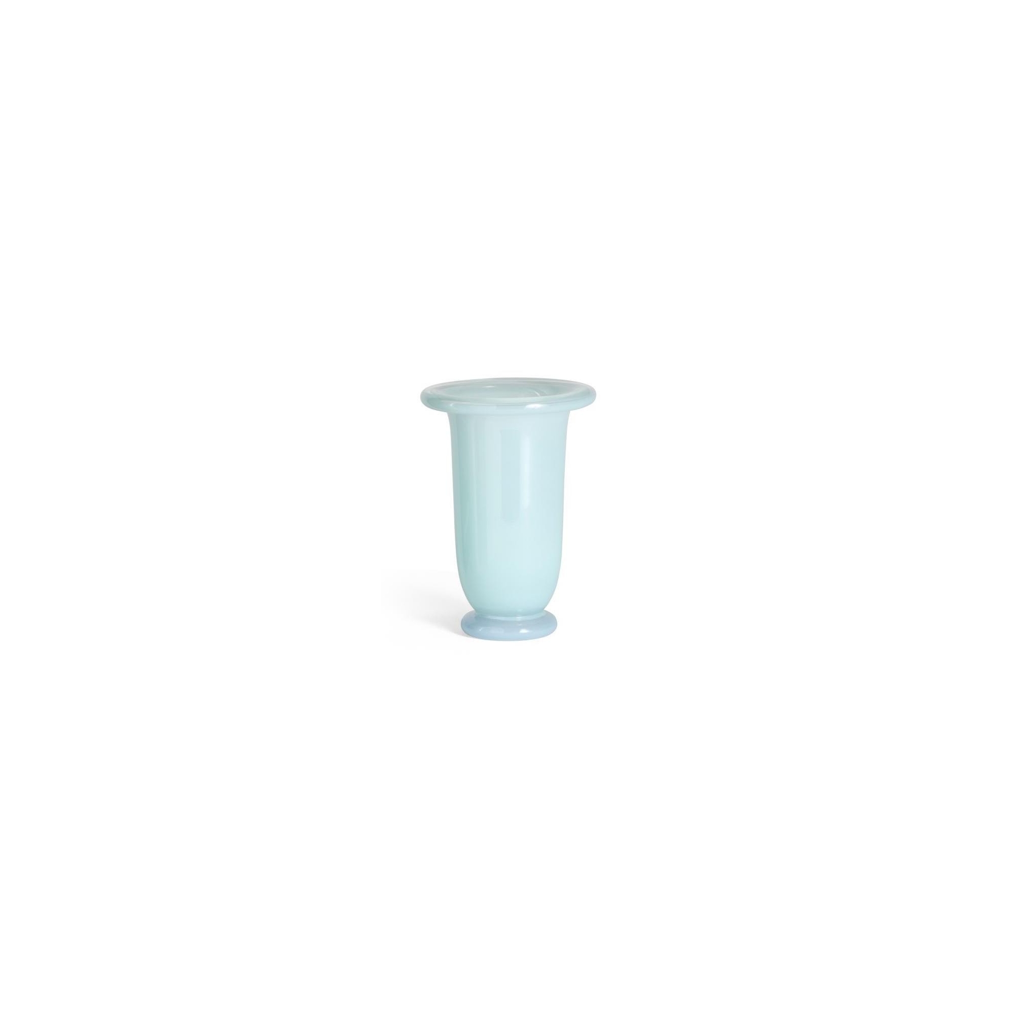 Empire vase - Medium - ice blue / light blue base - HAY