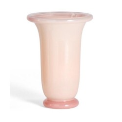 Empire vase - Medium - light pink / pink base - HAY