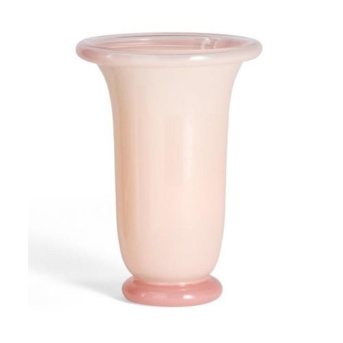 Empire vase - Medium - light pink / pink base - HAY