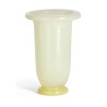 Empire vase - Medium - lime yellow / dark lime base - HAY