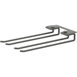 String Furniture – 2xHanger racks 20cm, dark grey