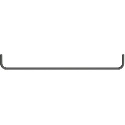 String Furniture – Barre 78cm, gris foncé