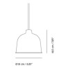 Muuto – Grain pendant, grey