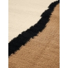 Tapis Soil Kelim - 200x300cm - sable foncé / blanc cassé - Ferm Living