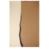 Soil kelim rug - 200 x 300cm - Dark sand / Off-white - Ferm Living