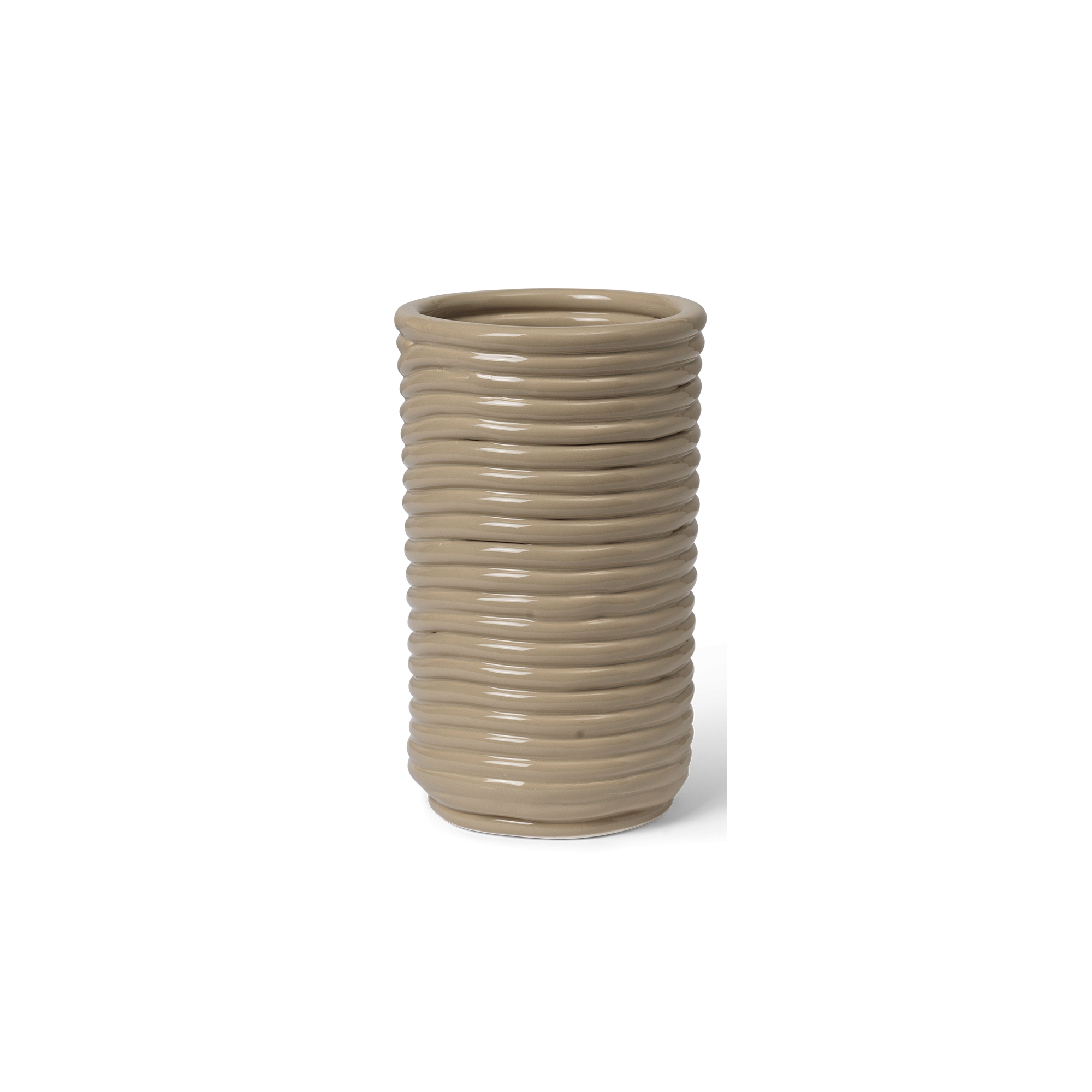 Corduroy vase - cashmere - Ferm Living