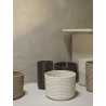 Vase Corduroy - brun caroube - Ferm Living