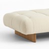 Daybed Quilton Lift avec repose-tête - tissus Flamiber crème - OFFER