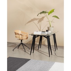 Arco desk - Stained black