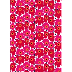 Pieni Unikko - rouge 001 - cotton - Marimekko fabric