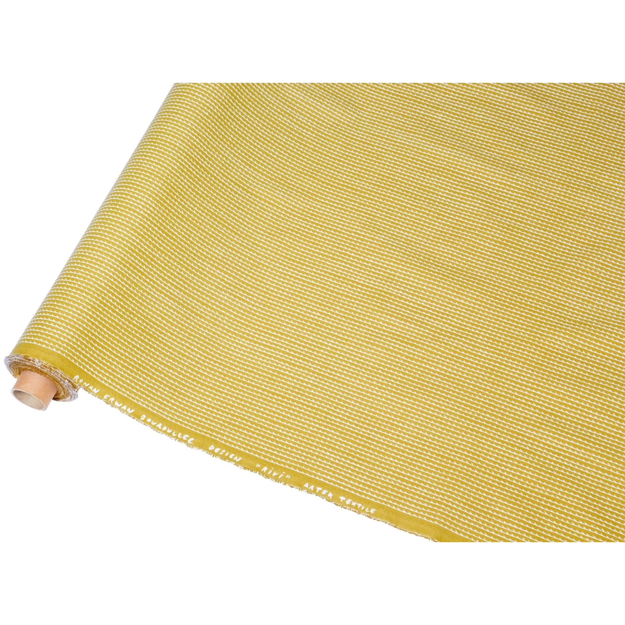 cotton mustard / white - Rivi - Artek