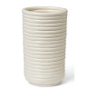 Corduroy vase - off-white - Ferm Living