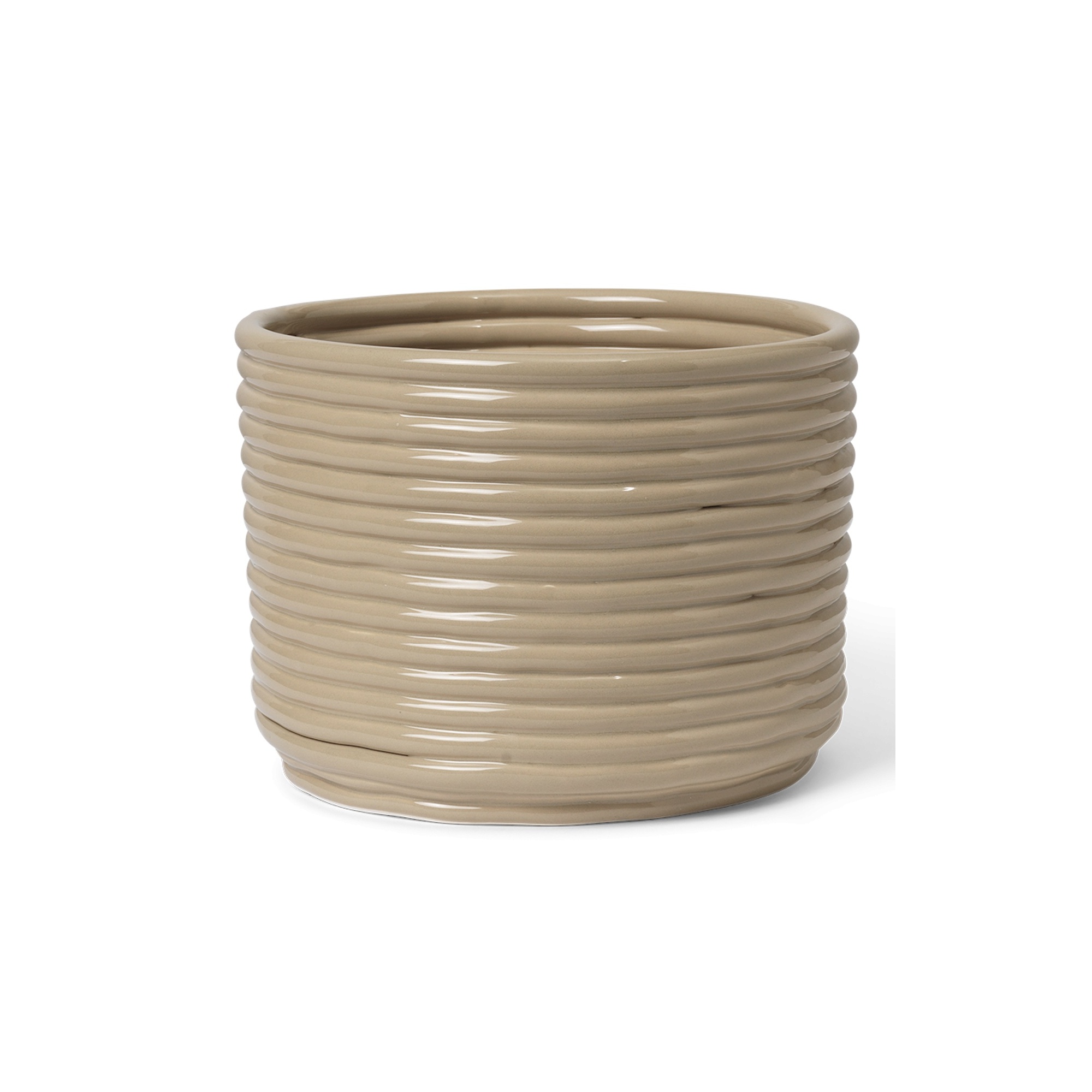 Corduroy pot - cashmere - Ferm Living