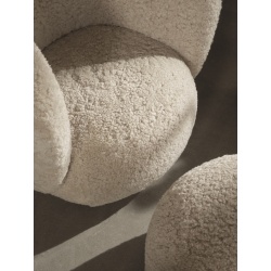 Rico Pouf – Sheepskin - Moonlight- Ferm Living