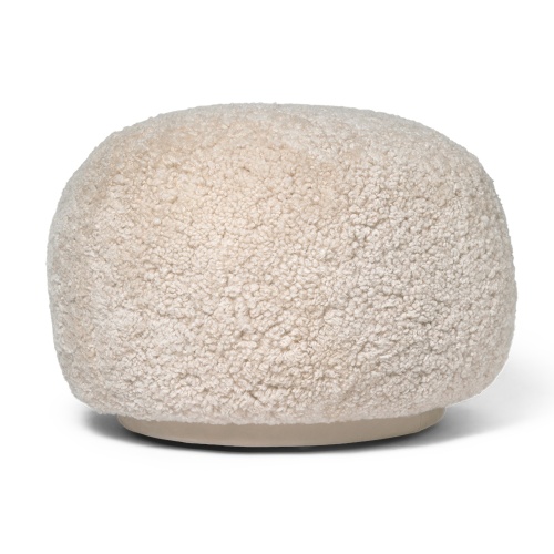 Ferm Living – Pouf Rico, Mouton Moonlight