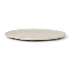 Large plate – Flow off-white - Ferm Living