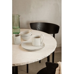 Grande assiette – Flow blanc cassé - Ferm Living