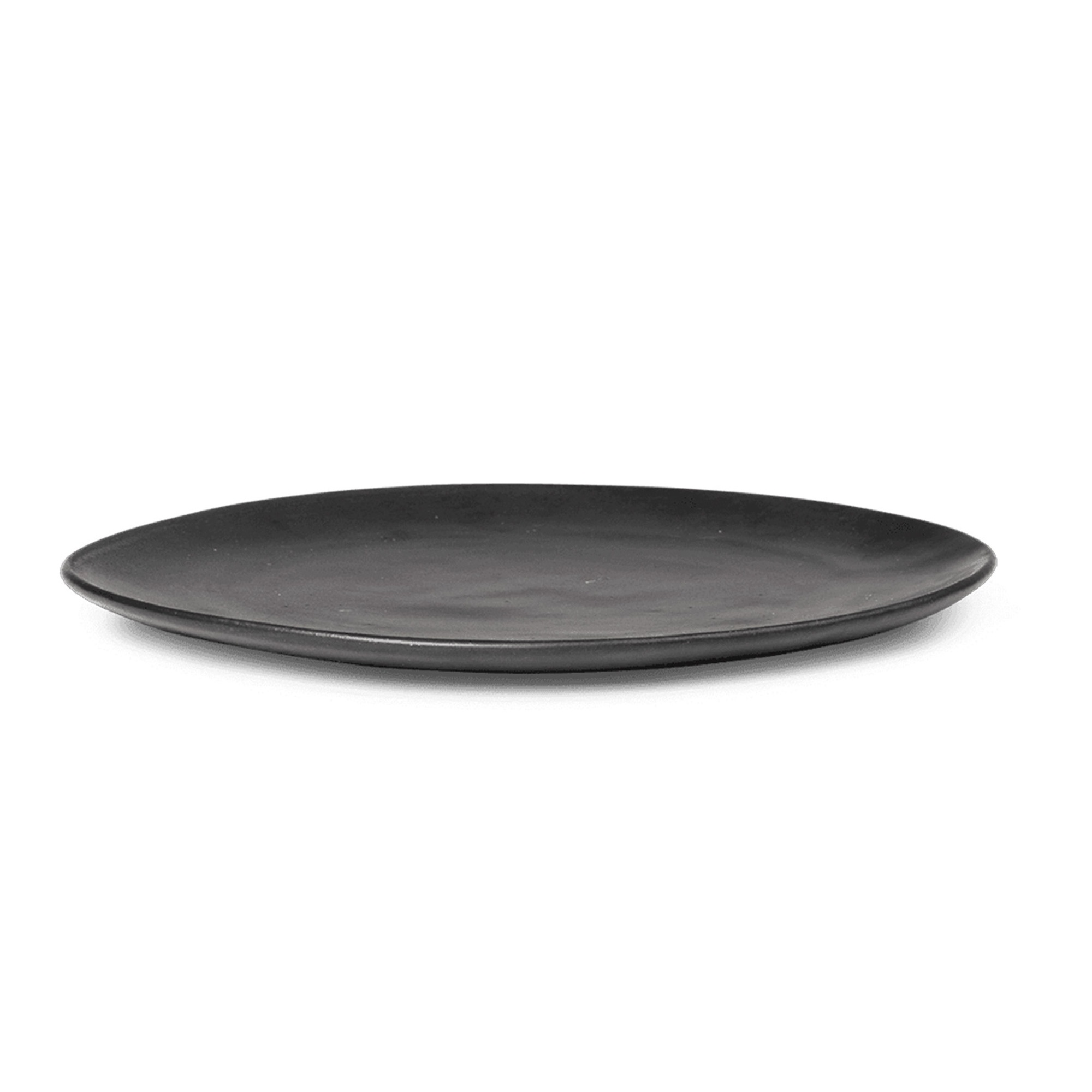 Medium plate – Flow black - Ferm Living