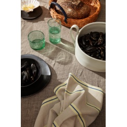 Petite assiette – Flow noir - Ferm Living