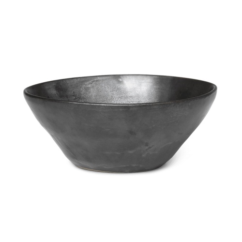 Medium bowl – Flow black - Ferm Living