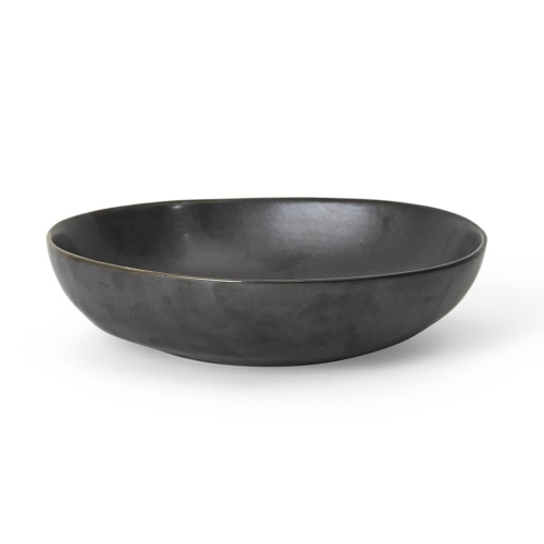 Large bowl – Flow black - Ferm Living