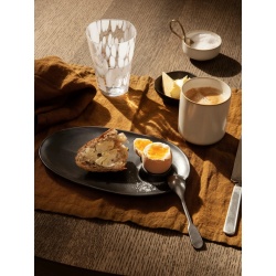 Breakfast plate – Flow black - Ferm Living