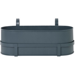 Bau balcony planter - dark blue - Ferm Living