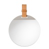 Small Enter mirror - light grey - Ferm Living