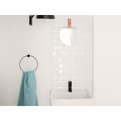 Small Enter mirror - light grey - Ferm Living