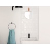 Small Enter mirror - light grey - Ferm Living