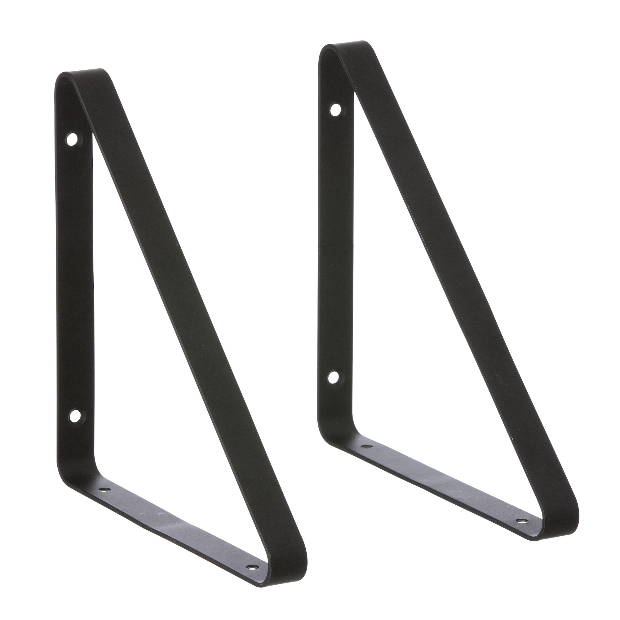 Set de 2 supports d'étagère - Noir - Ferm Living