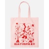 Bag Vankka Aureate Glow placement - pink 330 - Marimekko