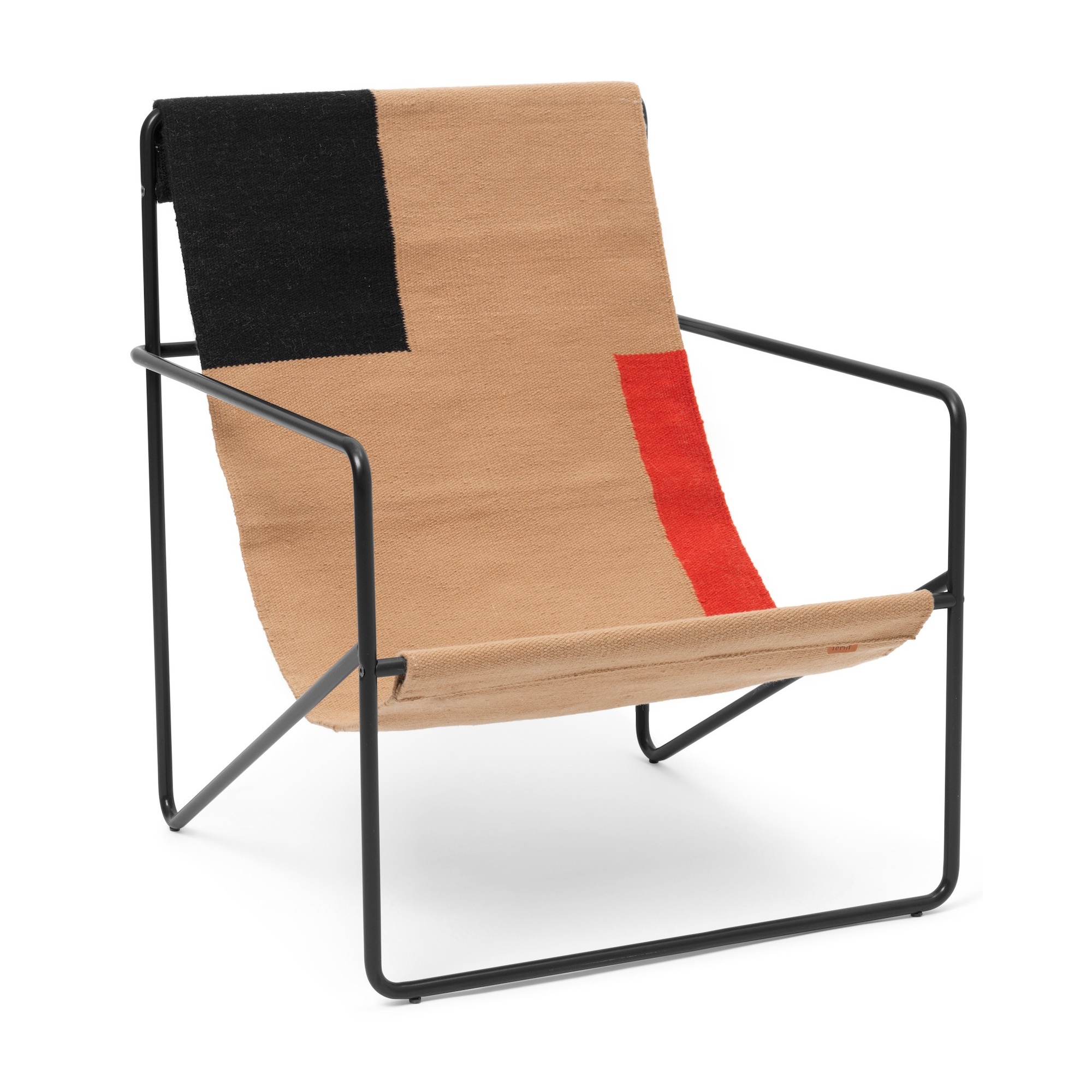 D.L - Desert Adult chair – block – black - Ferm Living