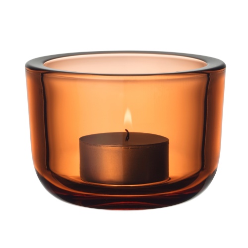 Tealight Valkea – Orange - Iittala