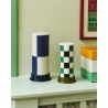 Column candleholder large - midnight blue - HAY