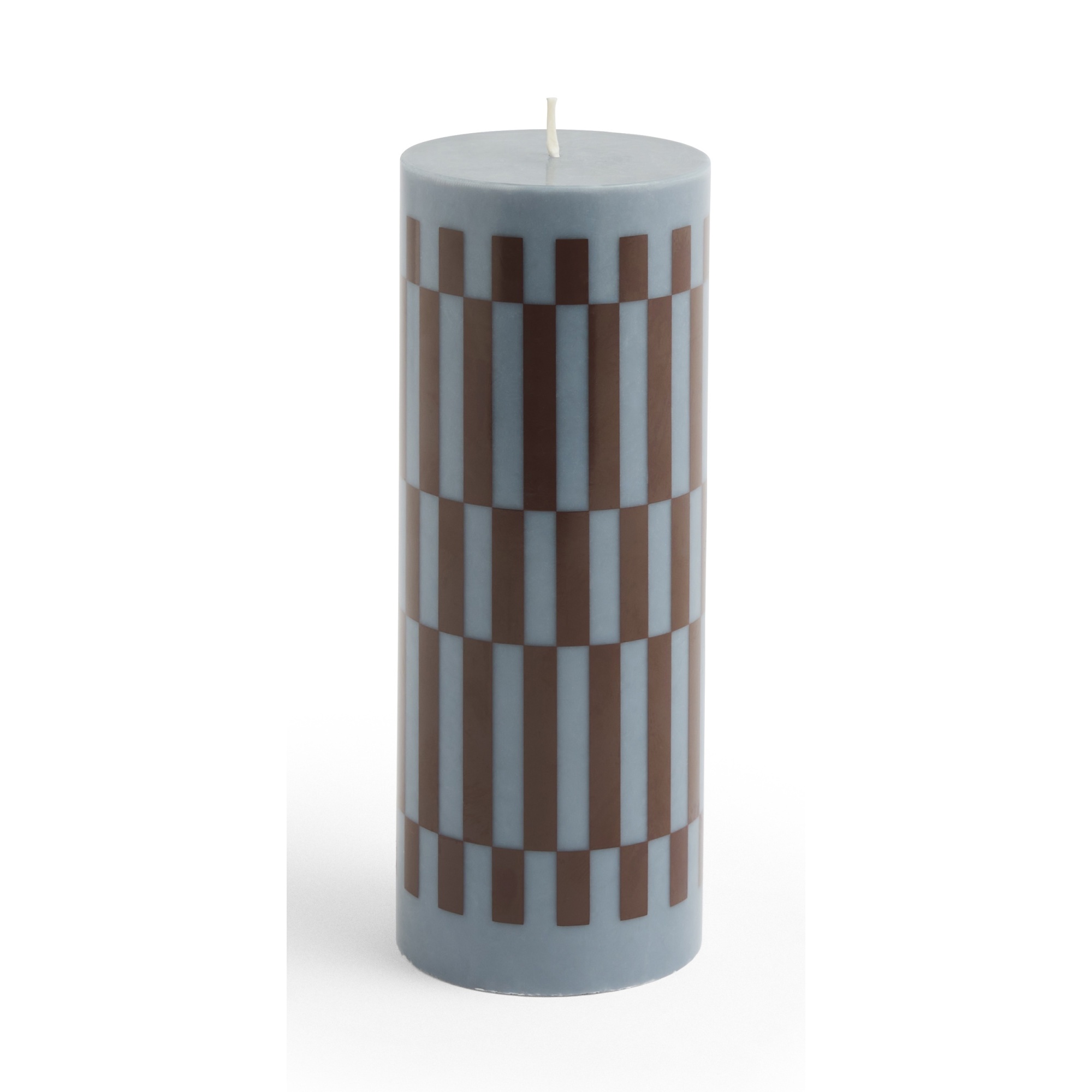 Column candle medium - anthracite and bordeaux - HAY