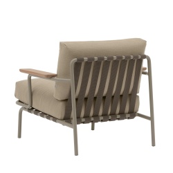 Settle - Fauteuil - Tissu côtelé 5 / Taupe - Muuto