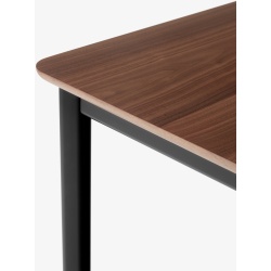 &Tradition – Drip HW115 table, walnut and black