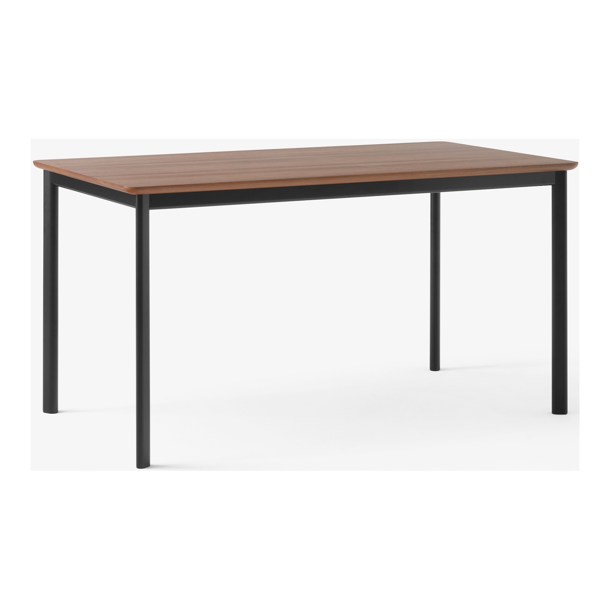 &Tradition – Drip HW115 table, walnut and black