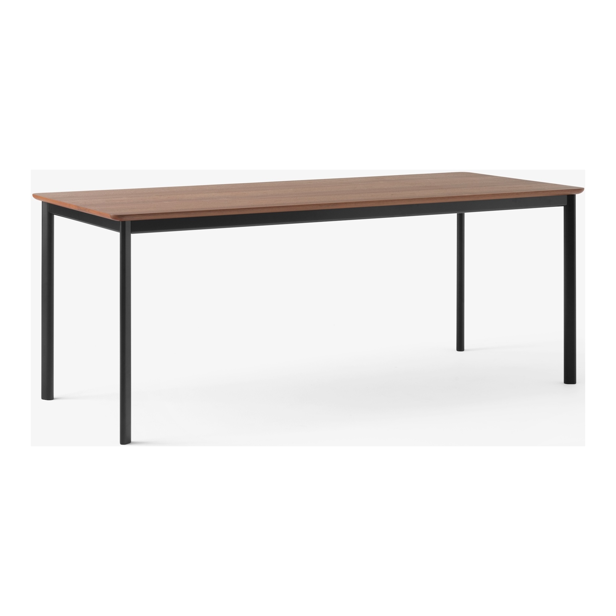 &Tradition – Drip HW116 table, walnut and black